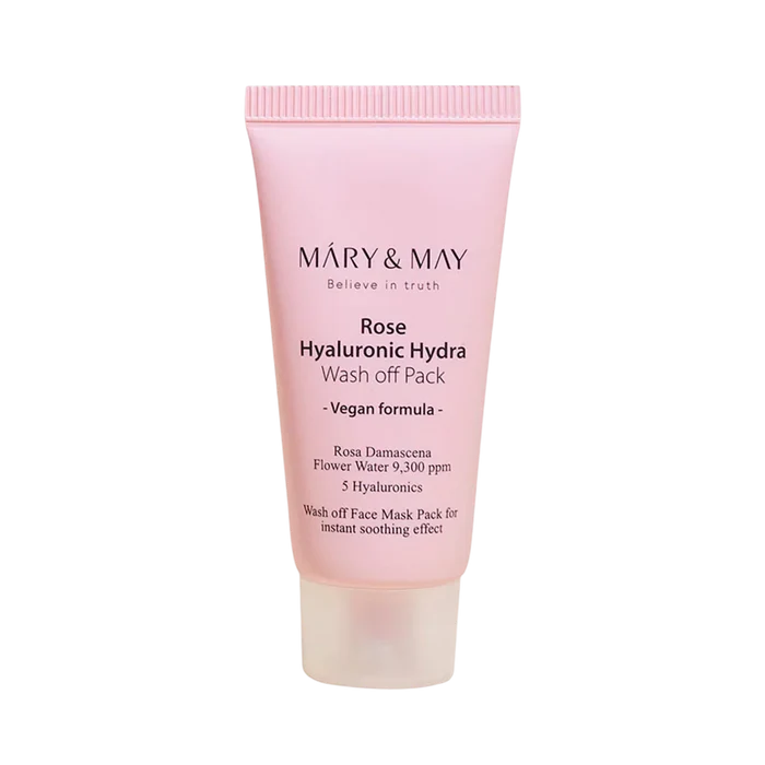 Mary & May Rose Hyaluronic Hydra Wash Off Mask