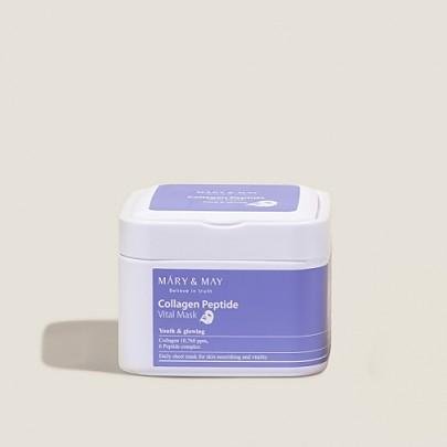 Mary&May Collagen Peptide Vital Mask 30EA/400g - Komiko Beauty