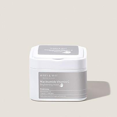 Mary&May Niacinamide Vitamin C Brightening Mask 30EA/400g - Komiko Beauty