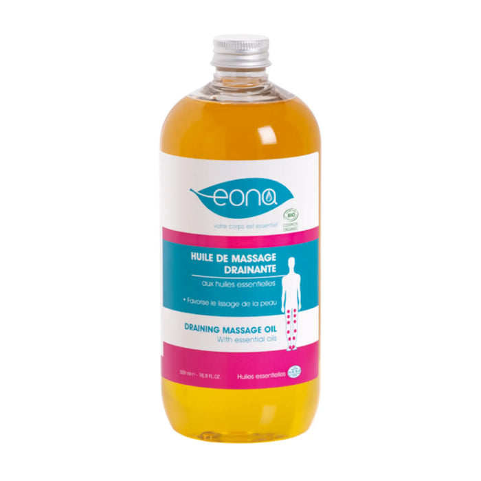 Massage oil - Draining - Organic - Eona - My Podologie