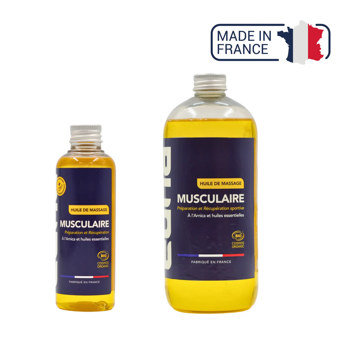 Massage oil - Muscle - Organic - 2 capacities - Eona Eona