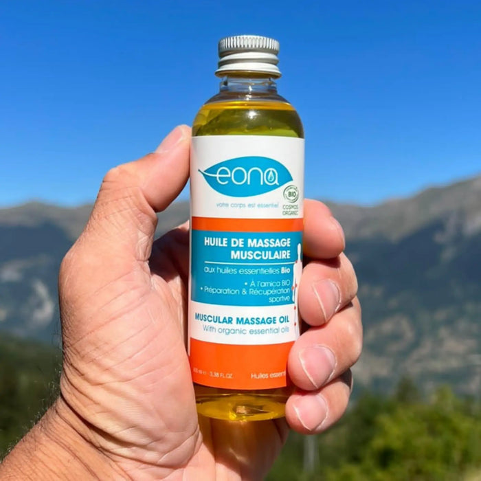 Massage oil - Muscle - Organic - Eona - My Podologie