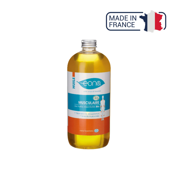 Massage oil - Muscle - Organic - 2 capacities - Eona Eona 500 ml