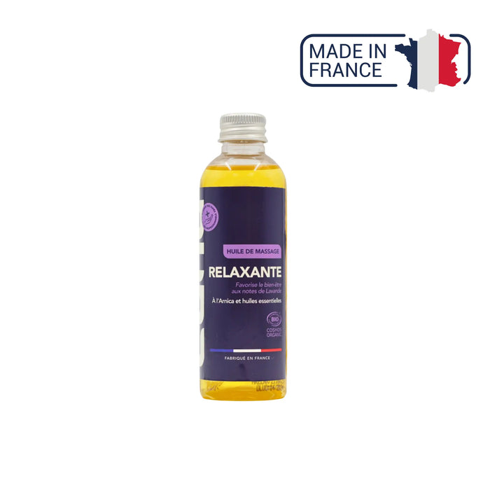 Massage oil - Relaxing - Organic - 2 capacities - Eona Eona