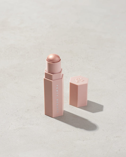 Match Stix Shimmer Skinstick shown in shade Starstruck on a concrete background.