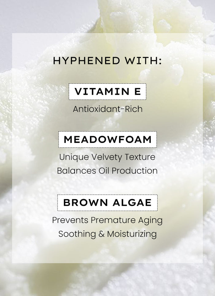 Hyphen Matte Max Velvet Touch Sunscreen SPF 70+ PA++++ - texture and finish demo