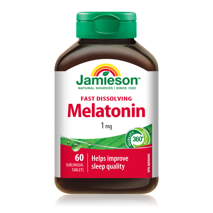 31000902 Jamieson Fast-Dissolving Melatonin 1 mg, 60 ct 9129_R2104_Melatonin1mg_160cc_BTL_MAIN