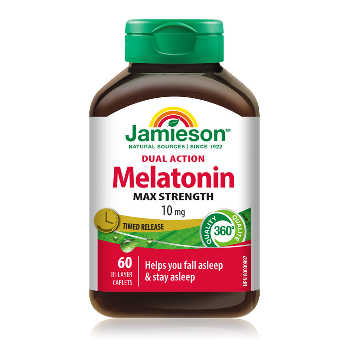 31000477 Jamieson Melatonin Timed Release 10 mg Caplet 6824_R2044_MelatoninMax_TR_160cc_BTL_EN_MAIN