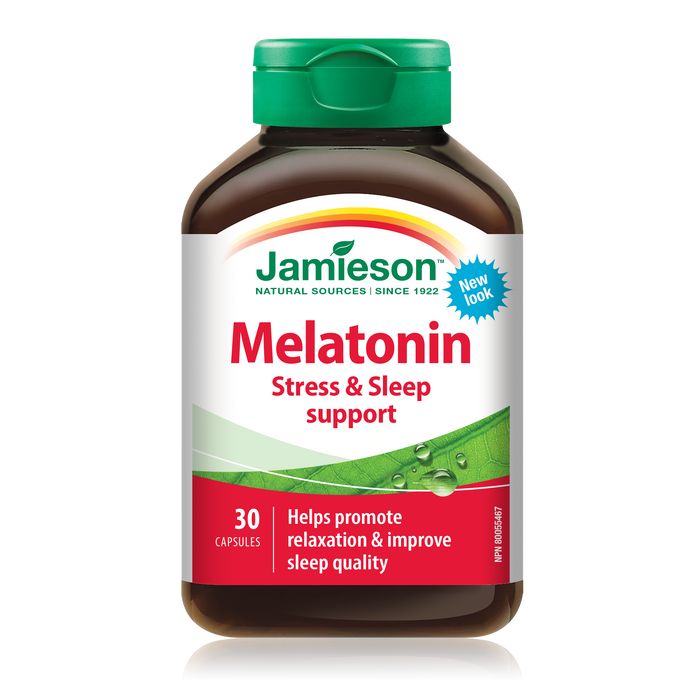 31000553 Jamieson Melatonin Stress & Sleep Support, 30 ct 7709_R2060_Melatonin_Stress&SleepSupport_160cc_MAIN