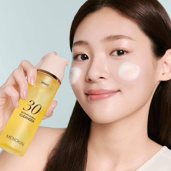 Menokin 30 Seconds Bubble Cleanser BRIGHT 150ml | GlamTouch UK
