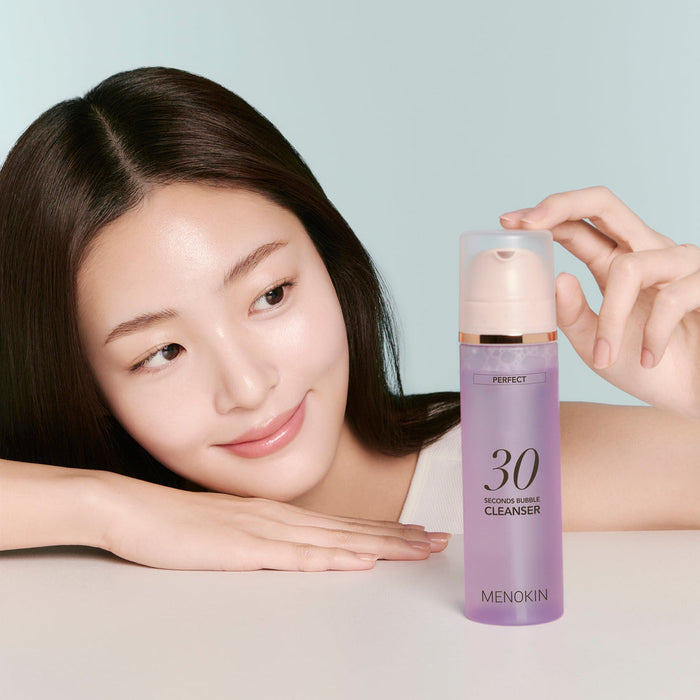 Menokin 30 Seconds Bubble Cleanser PERFECT 150ml | GlamTouch UK