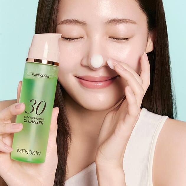 Menokin 30 Seconds Bubble Cleanser PORE CLEAR 150ml | GlamTouch UK
