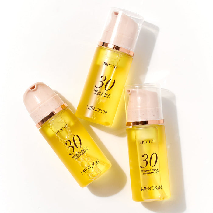 Menokin 30 Seconds Quick Bubble Mask BRIGHT 95ml | GlamTouch UK
