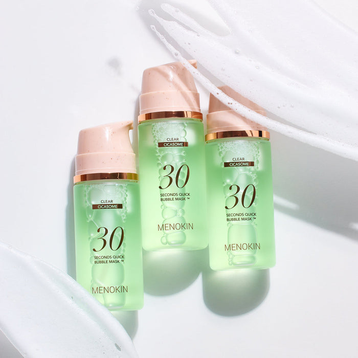 Menokin 30 Seconds Quick Bubble Mask CLEAR 95ml | GlamTouch UK