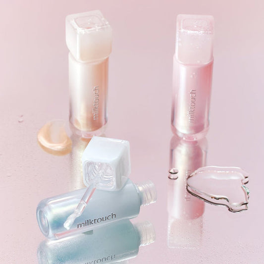 milktouch Dew Stain Sheer Aurora Gloss 03 Ocean Dew 4g - Komiko Beauty