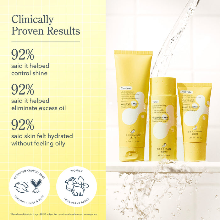 Mini Oil Eliminating Foaming Gel Cleanser Set of 2