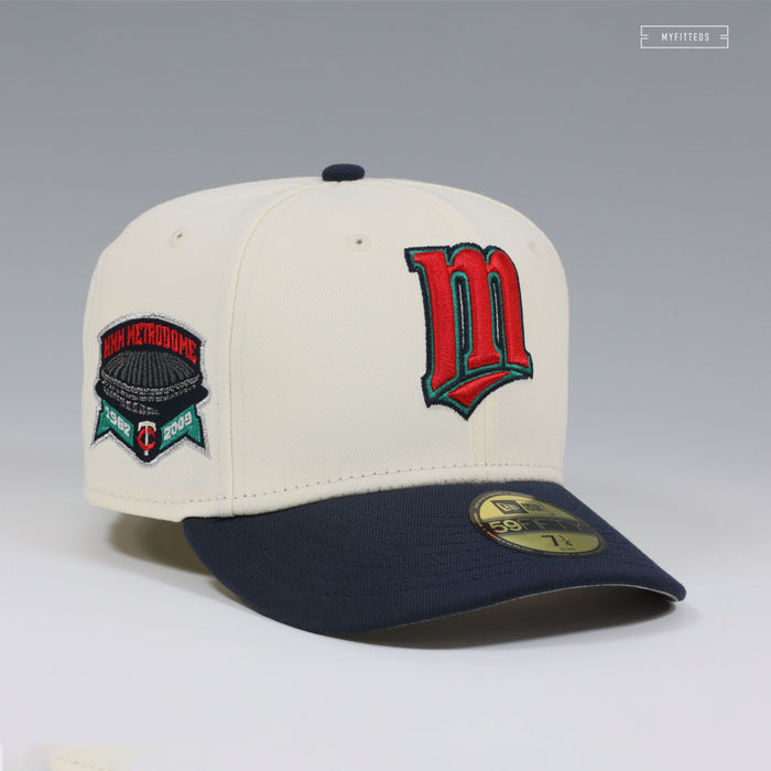 MINNESOTA TWINS HHH METRODOME 1982-2009 LITTLE BIG LEAGUE INSPIRED NEW ERA FITTED CAP