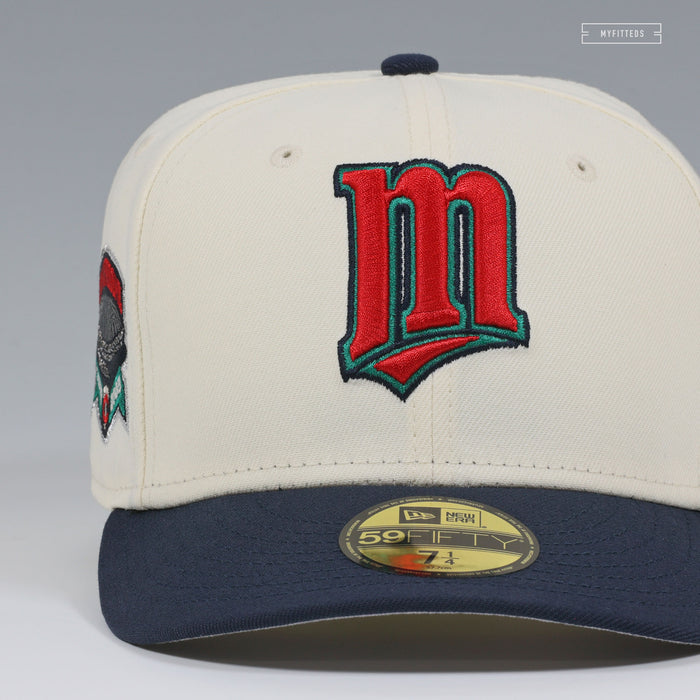 MINNESOTA TWINS HHH METRODOME 1982-2009 LITTLE BIG LEAGUE INSPIRED NEW ERA FITTED CAP