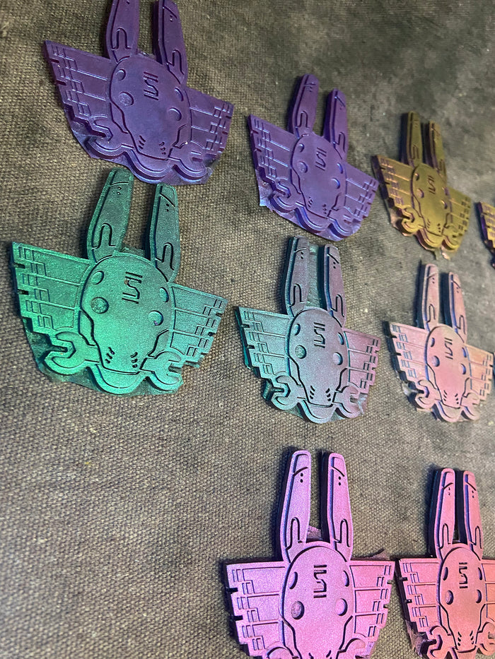 MISSMONSTER X ILLUMICYBERWEAR COLLAB- ANUBOT "EPSILON" FLEX PATCH ( 2 PER ORDER)