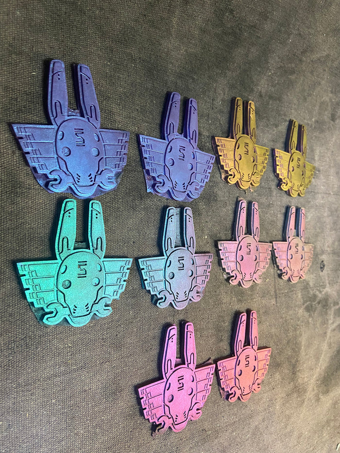 MISSMONSTER X ILLUMICYBERWEAR COLLAB- ANUBOT "EPSILON" FLEX PATCH ( 2 PER ORDER)