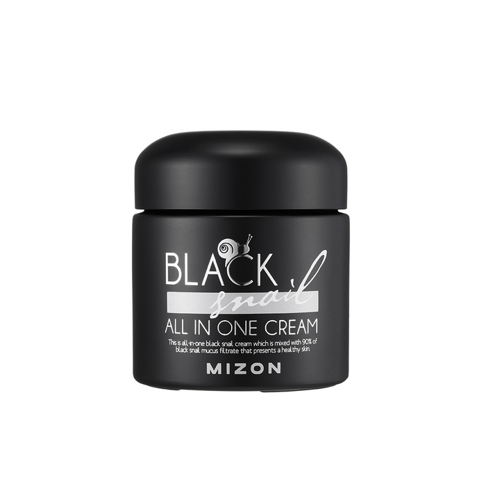 MIZON Black Snail All In One Cream كريم البشرة بهلام الحلزون الأسود