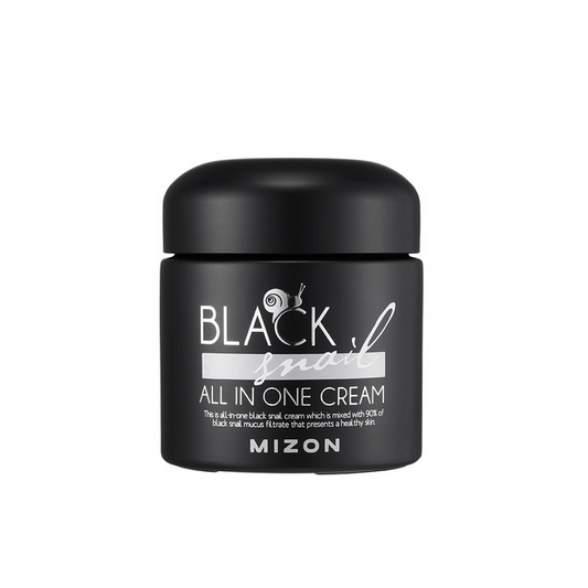 MIZON Black Snail All In One Cream كريم البشرة بهلام الحلزون الأسود
