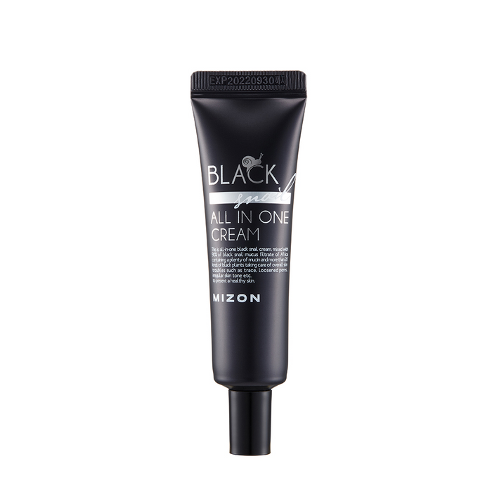 MIZON Black Snail All In One Cream كريم البشرة بهلام الحلزون الأسود