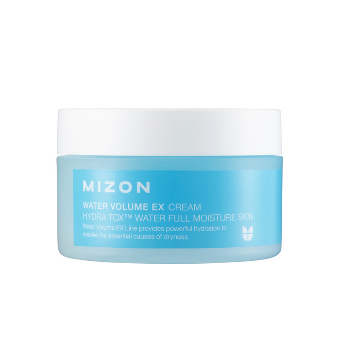 MIZON Water Volume Ex Cream Hydrating Moisturizing مرطب البشرة المائي بالهايلرونك اسد