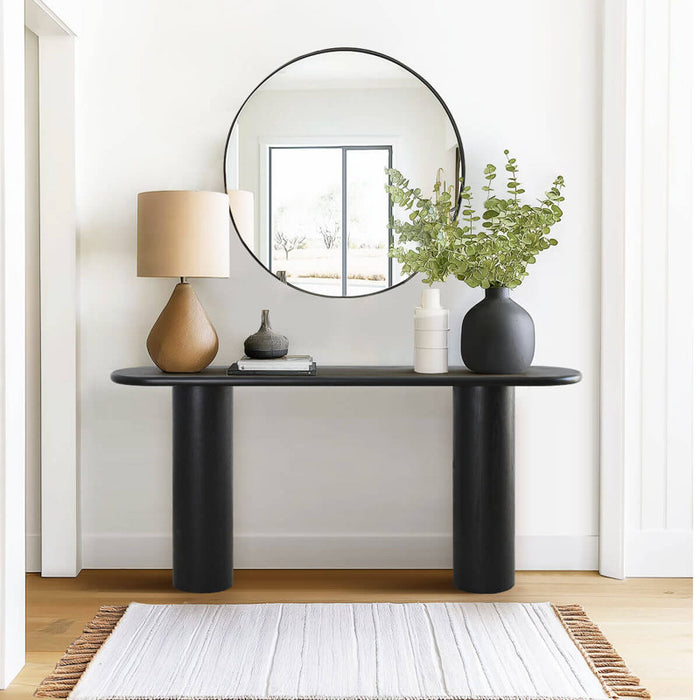 Modern Minimalist BAGUETTE  CONSOLE TABLE  60"
