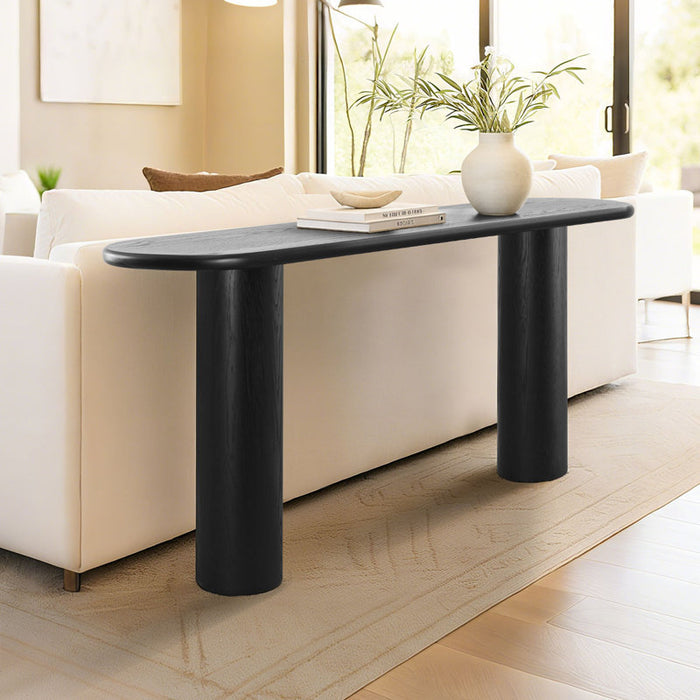 Modern Minimalist BAGUETTE  CONSOLE TABLE  60"