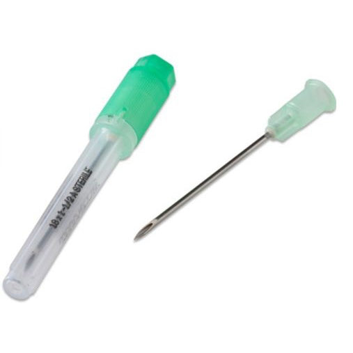 Monoject, Standard Hypodermic Needle Lime, 19g x 1.5"