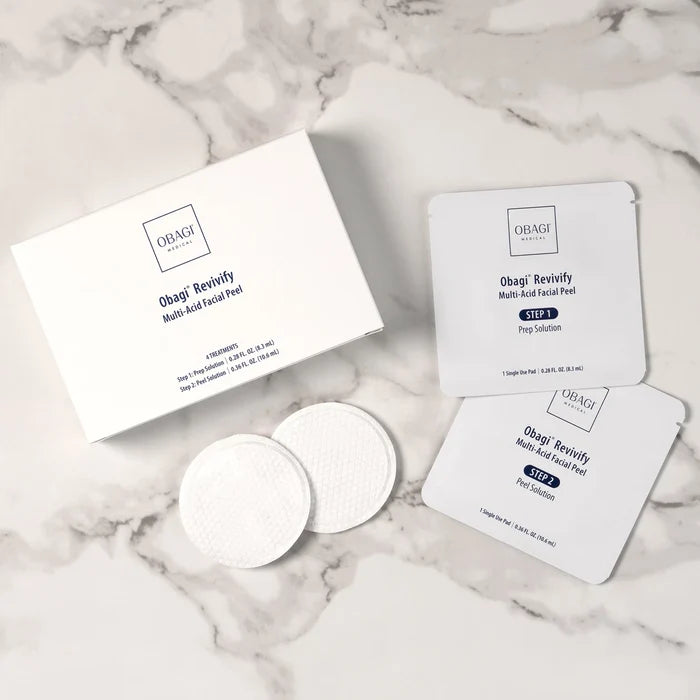 Obagi’s Revivify Multi-Acid Facial Peel Stylized Image