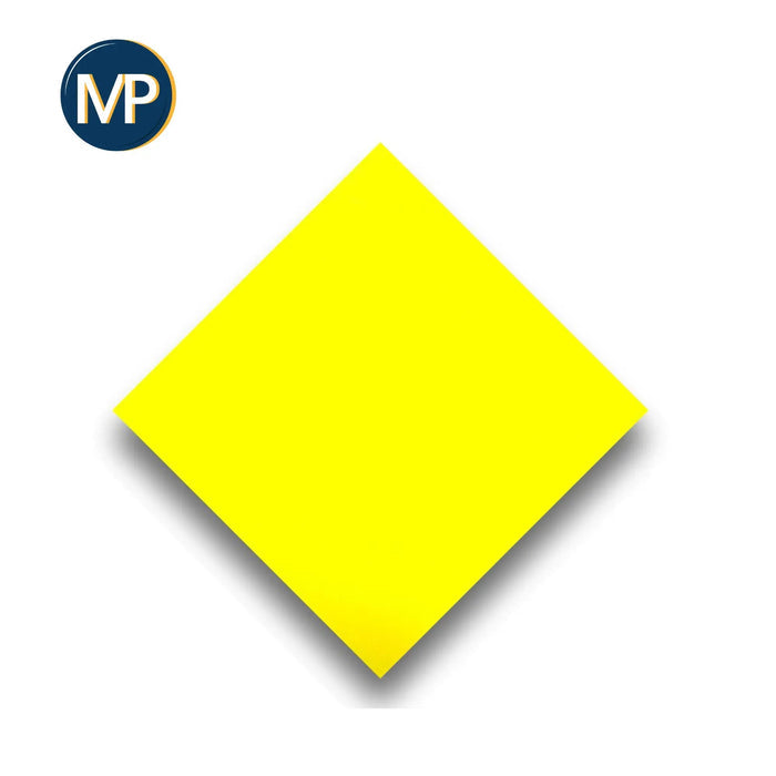 Unperforated / Fluorescent yellow