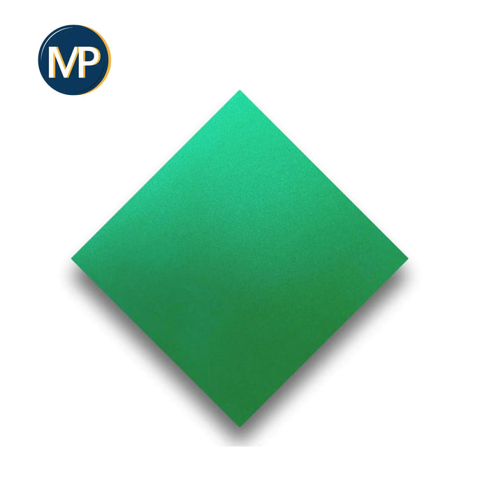 Unperforated / Flashy green