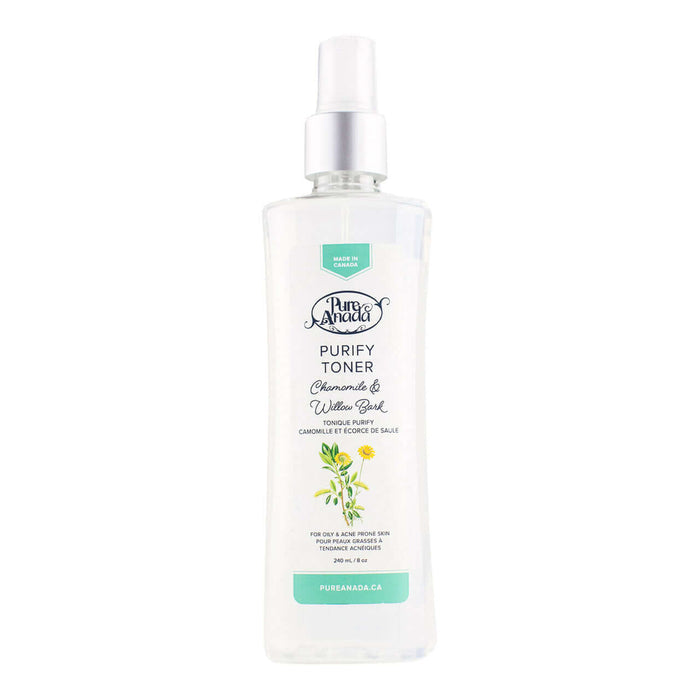 Natural Purify Toner Chamomile & Willow Bark 240ml -Pure Anada