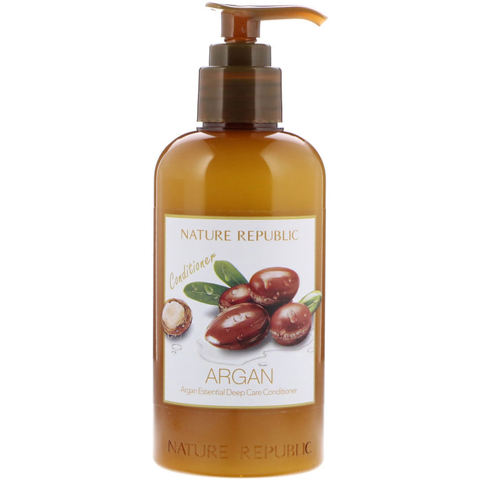 NATURE REPUBLIC Argan Essential Deep Care Conditioner بلسم الاركان للشعر من نيجر رببلك