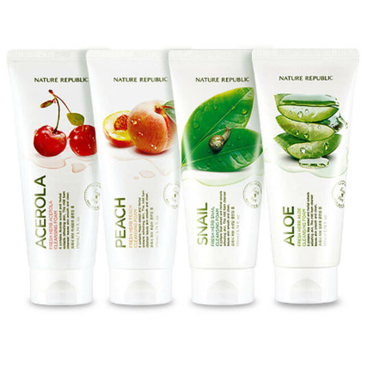 Nature Republic Fresh Herb Cleansing Foam غسولات تنظيف البشرة