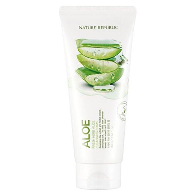 Nature Republic Fresh Herb Cleansing Foam غسولات تنظيف البشرة
