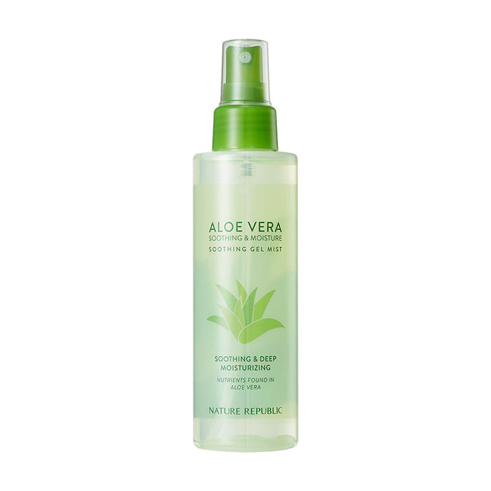 NATURE REPUBLIC Soothing & Moisture Aloe Vera 92% Soothing Gel Mist جل مست بالالوفيرا