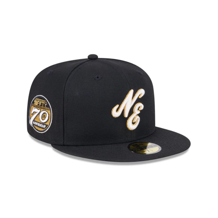 NEW ERA CAP 59FIFTY 70TH ANNIVERSARY SCRIPT 2024 59FIFTY DAY NEW ERA FITTED CAP