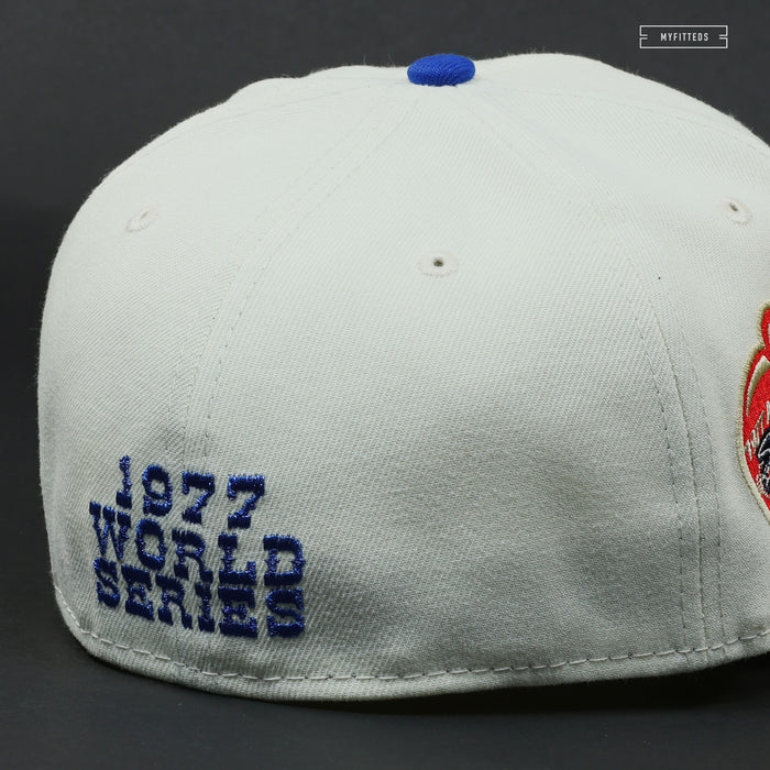 NEW YORK YANKEES 1977 ASG AND 1977 WS "NYC MARATHON INSPIRED" NEW ERA FITTED CAP