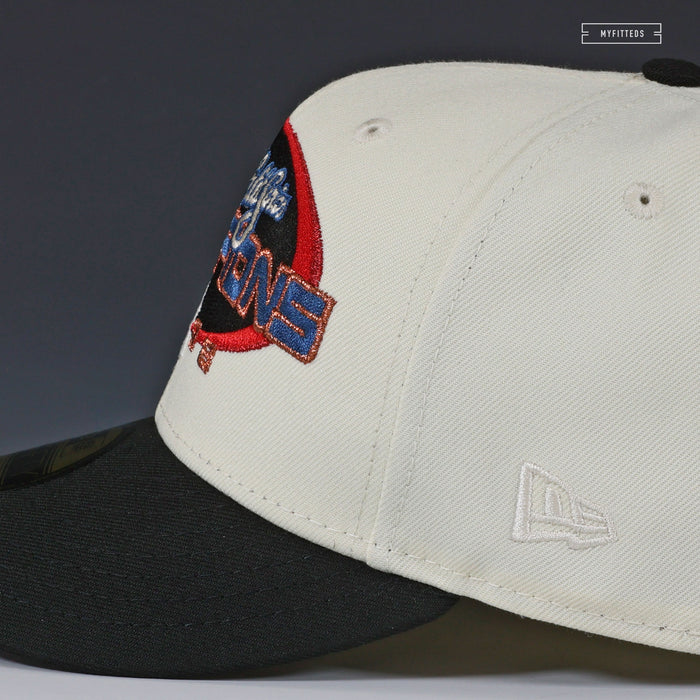 NEW YORK YANKEES 1998 WORLD SERIES CHAMPIONS OFF WHITE NEW ERA FITTED CAP