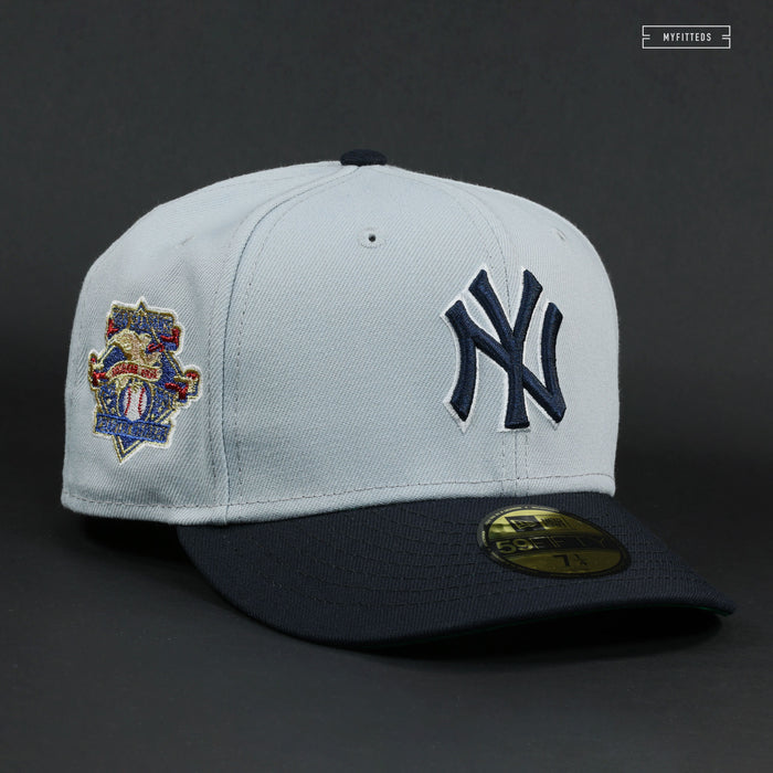NEW YORK YANKEES 2001 ROAD JERSEY AL CENTENNIAL CHARTER MEMBER NEW ERA HAT