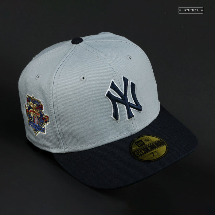 NEW YORK YANKEES 2001 ROAD JERSEY AL CENTENNIAL CHARTER MEMBER NEW ERA HAT