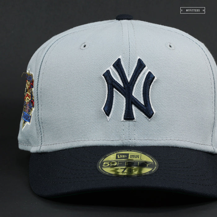 NEW YORK YANKEES 2001 ROAD JERSEY AL CENTENNIAL CHARTER MEMBER NEW ERA HAT