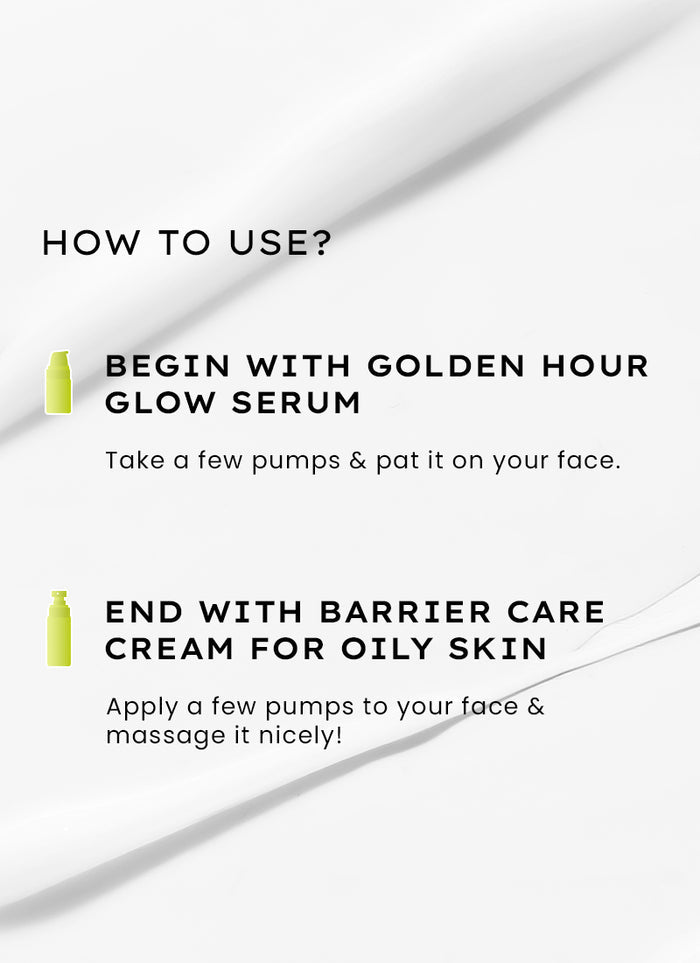 Hyphen Night-care Routine FOR Oily Skin - SET OF 2 - clinical results chart and benefit claims