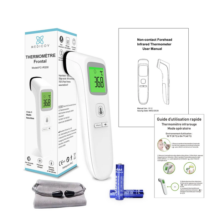 IR200 Non-Contact Medical Forehead Thermometer