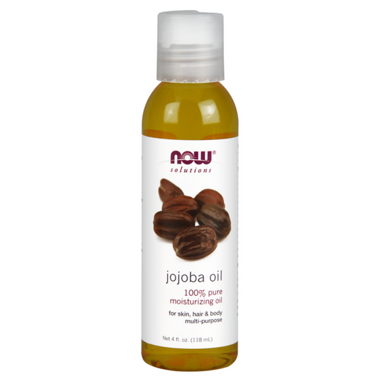 NOW FOODS SOLUTIONS Jojoba Oil زيت الجوجوبا النقي 100% من ناو حجم  118 مل