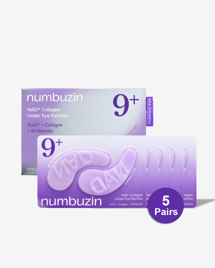 Numbuzin No.9 NAD Collagen Under Eye Patches (5 Pairs) | GlamTouch UK