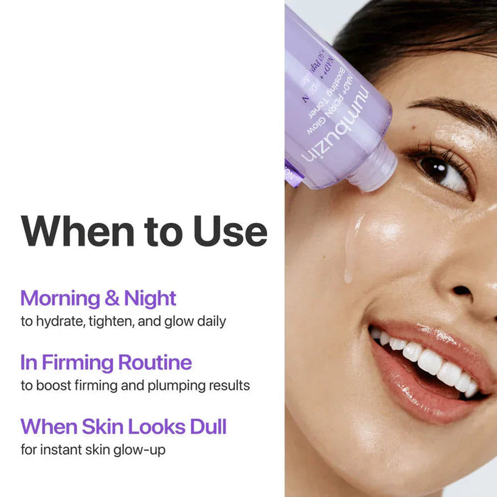 Numbuzin No.9 NAD PDRN Glow Boosting Toner 150ml | GlamTouch UK